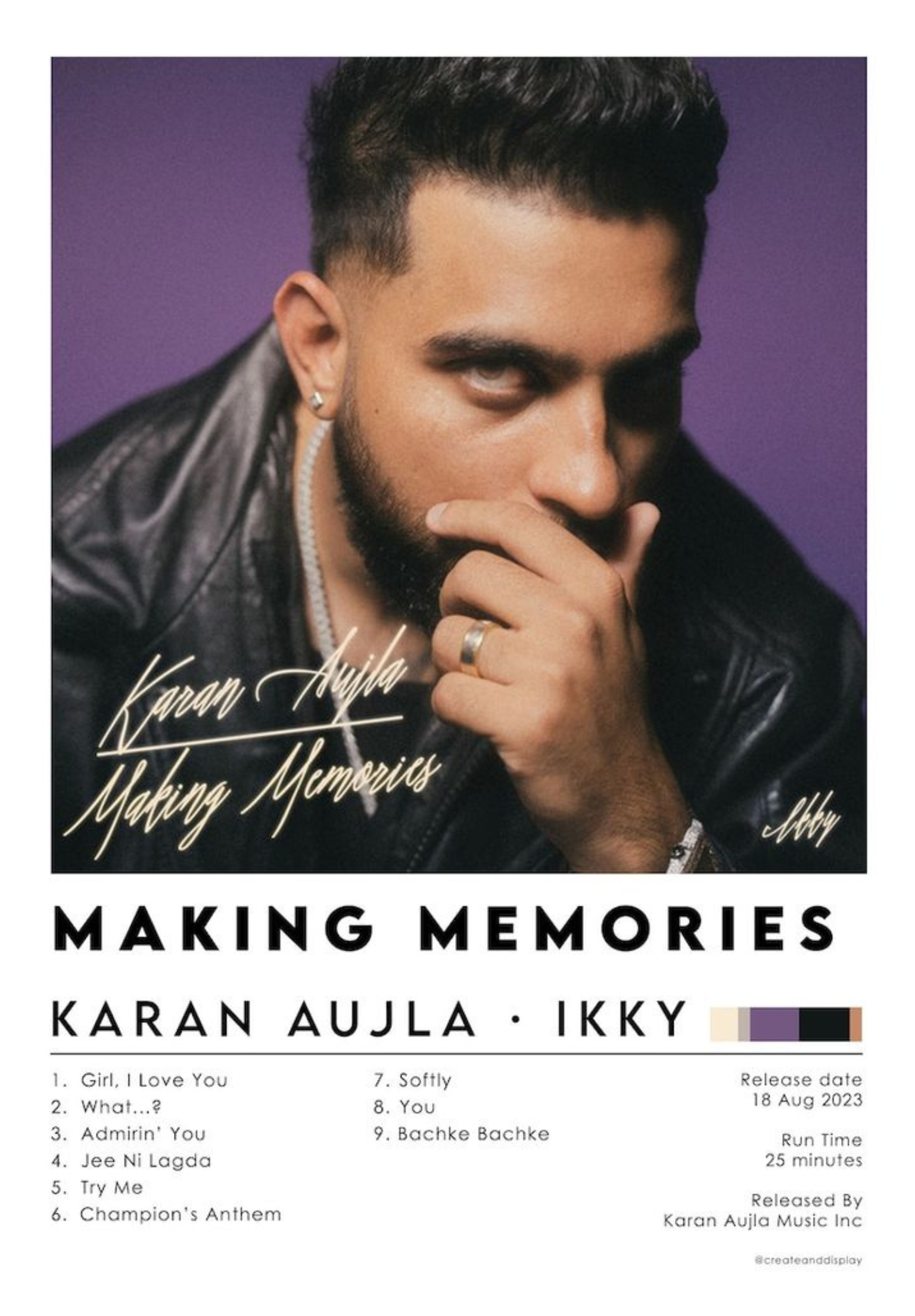 Karan Aujla Making memories